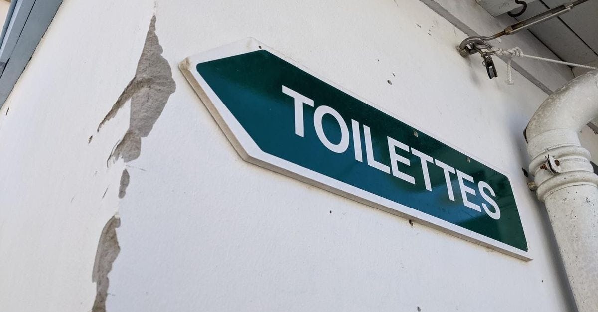 Nombre de toilettes publiques par ville en France