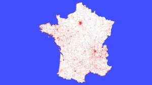 Journée mondiale des toilettes : cartes de France, Paris, Marseille et Lyon