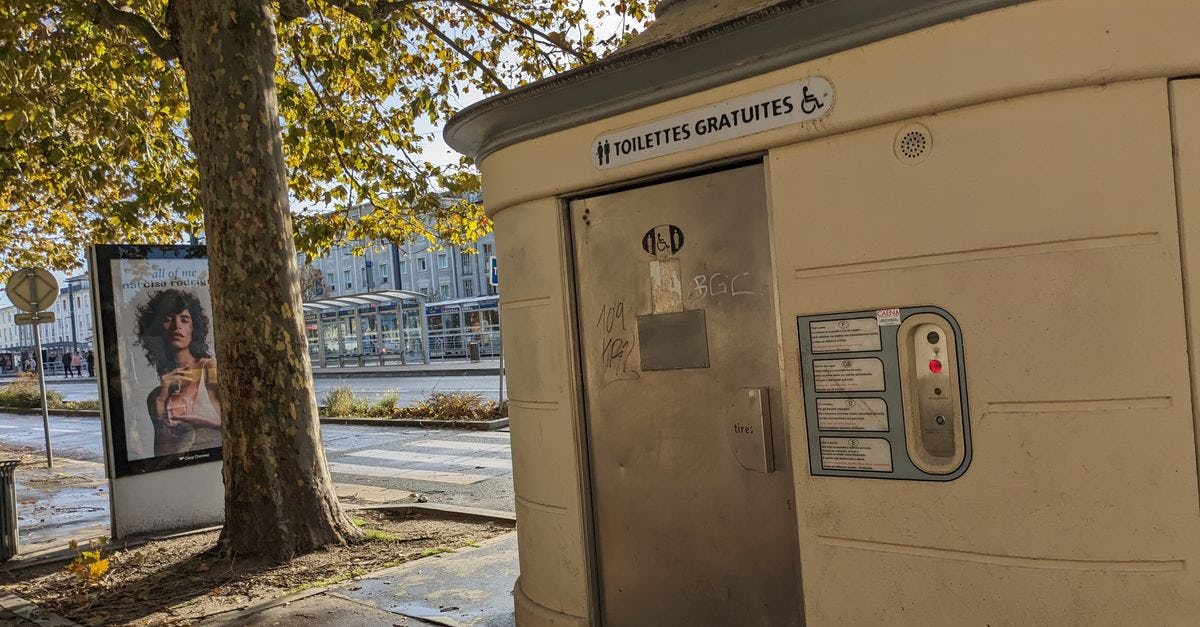 Le nombre de toilettes publiques ville par ville en France : notre classement 2023